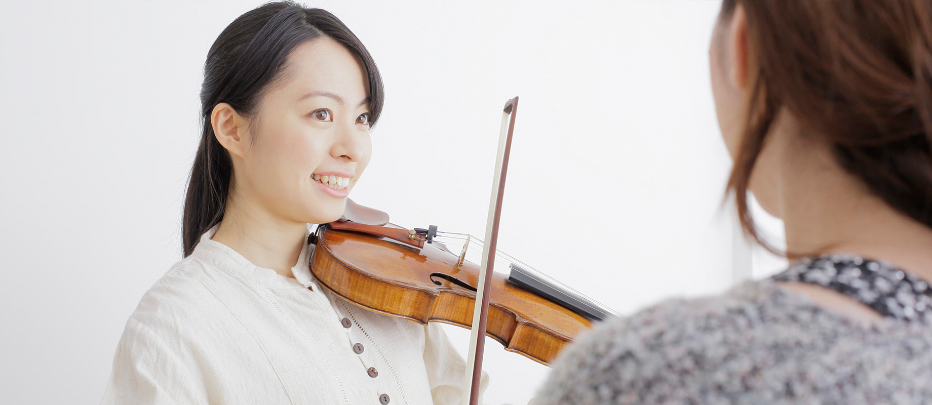 ヴァイオリン科のレッスン画像